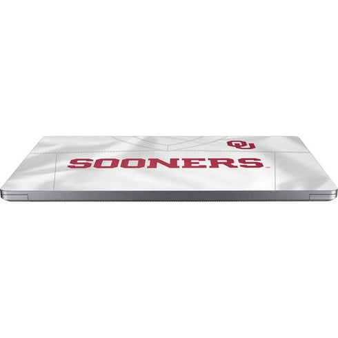 University of Oklahoma White Jersey Universal Laptop 12in (9.8 x 6.8in) Skin